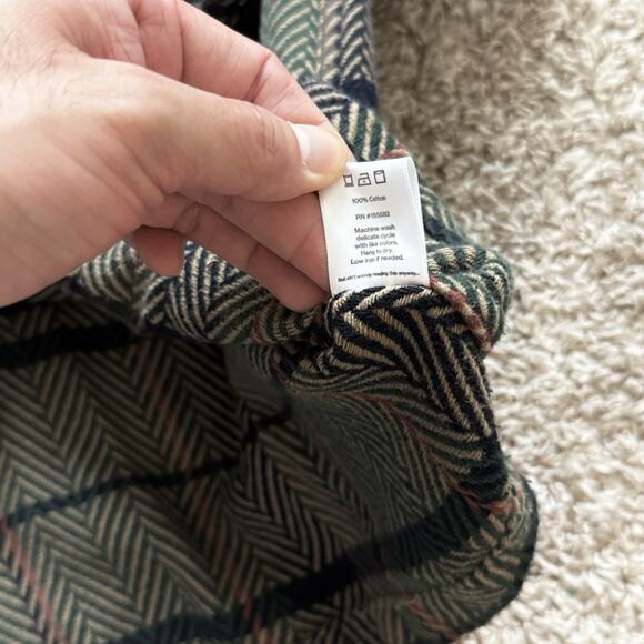 Corridor NYC Acid Plaid Hi-Vis Work Shirt Button Up Flannel Men’s Size XL - Picture 8 of 9